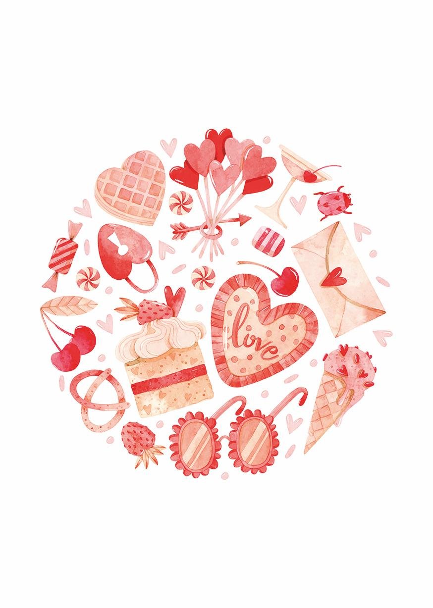 Листівка Коло кохання